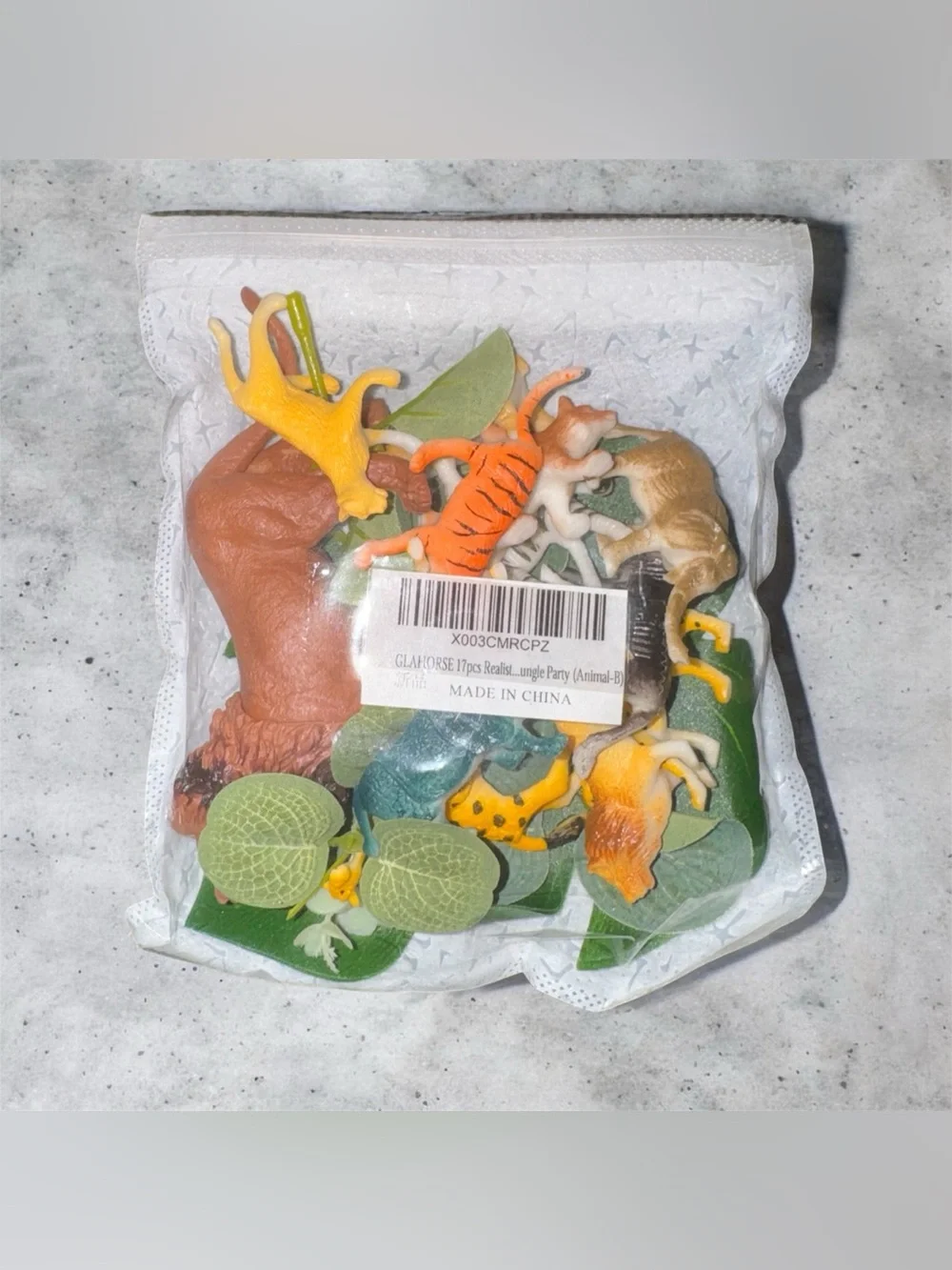 Realistic Safari Jungle Animal Cake Toppers